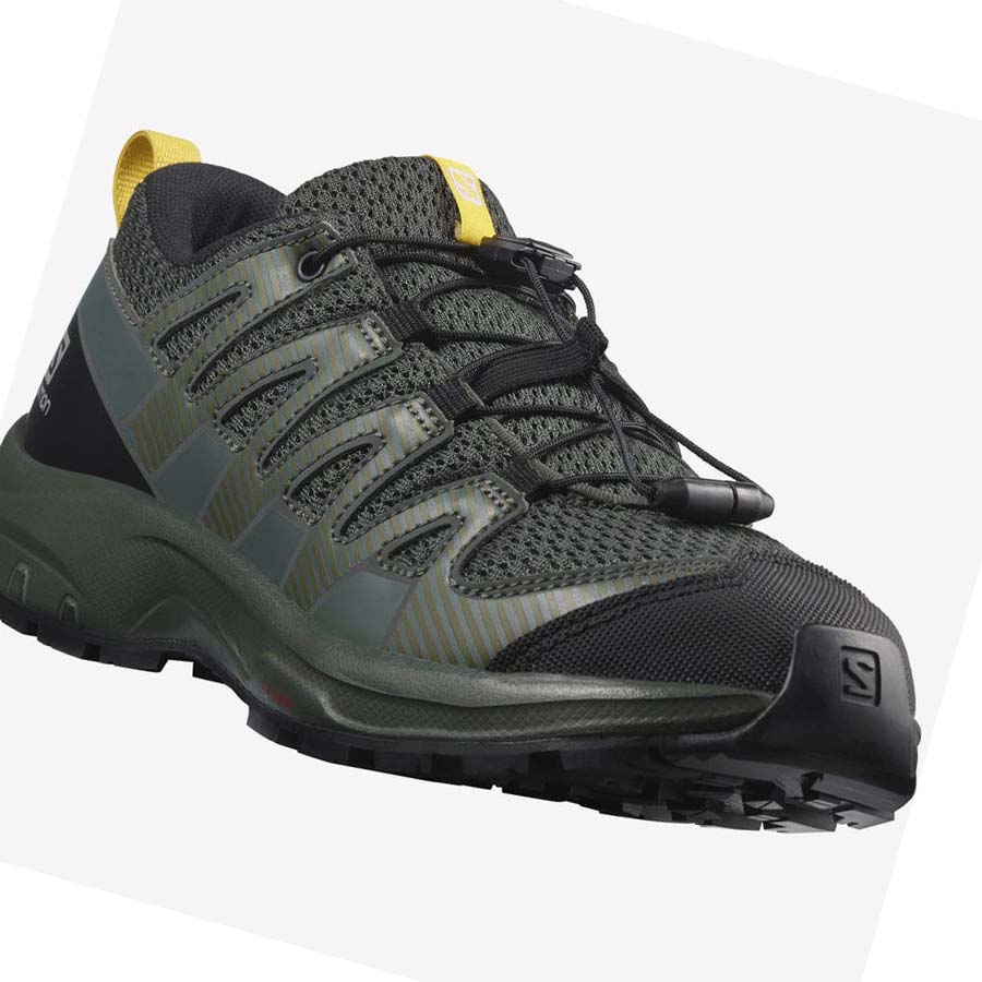 Salomon XA PRO V8 Çocuk Patika Koşu Ayakkabısı Zeytin Yeşili | TR 2030KOR